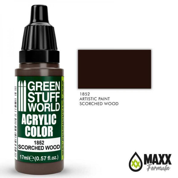 Peinture acrylique SCORCHED WOOD