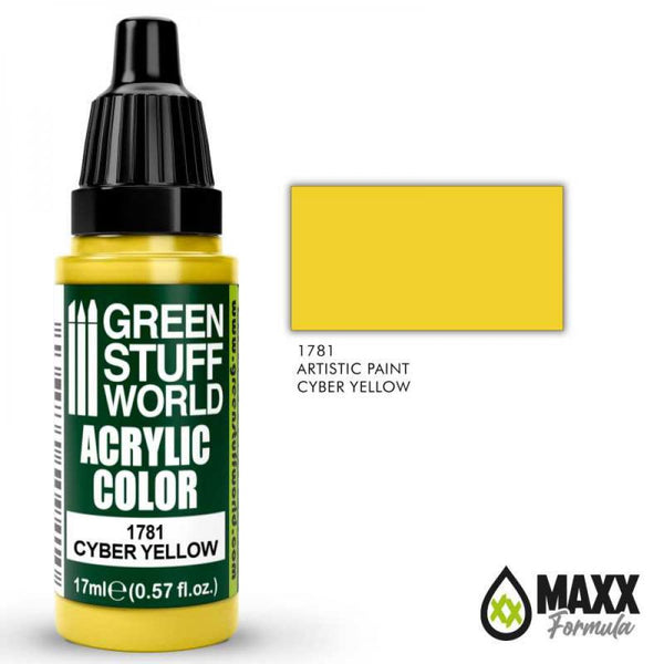 Peinture acrylique CYBER YELLOW