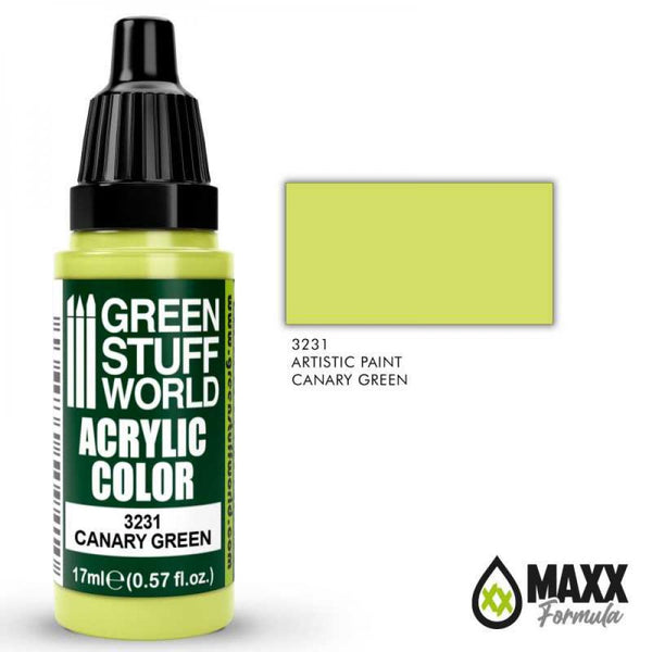 Peinture acrylique CANARY GREEN