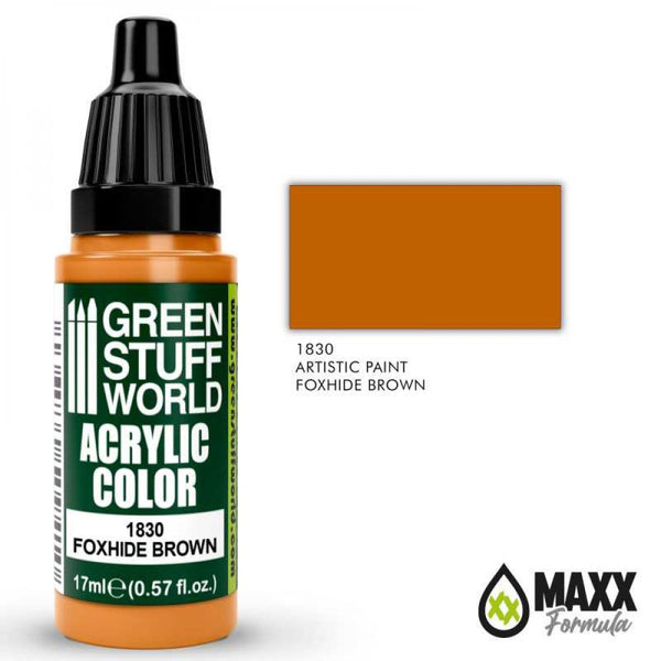 Peinture acrylique FOXHIDE BROWN