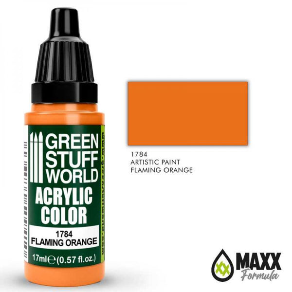 Peinture acrylique FLAMING ORANGE