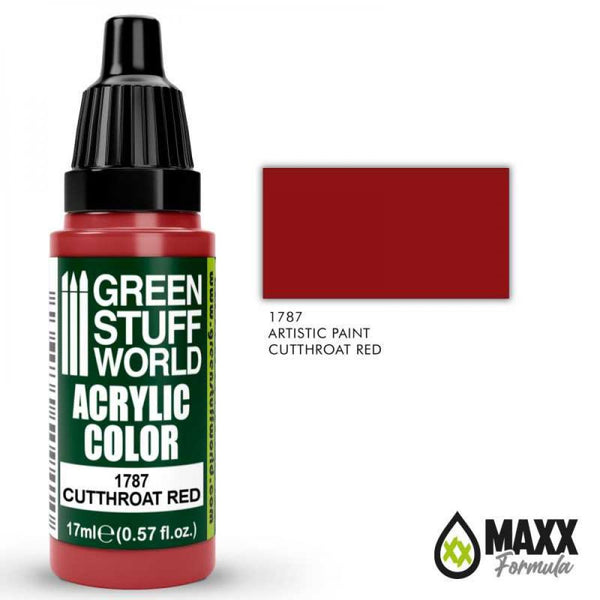 Peinture acrylique CUTTHROAT RED