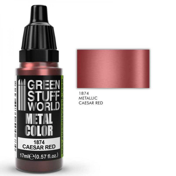 Peinture metallisee CAESAR RED