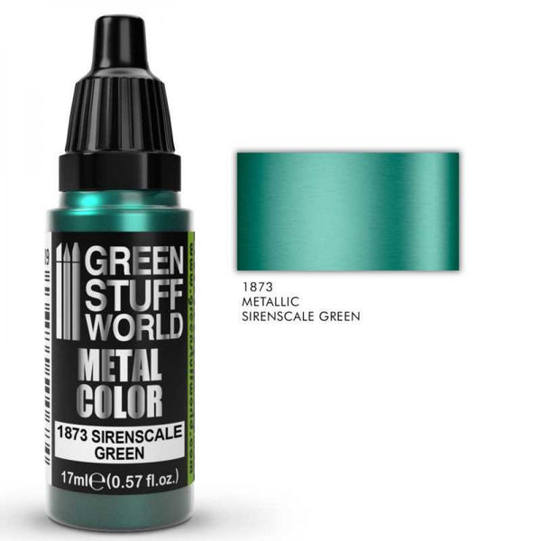 Peinture metallisee SIRENSCALE GREEN