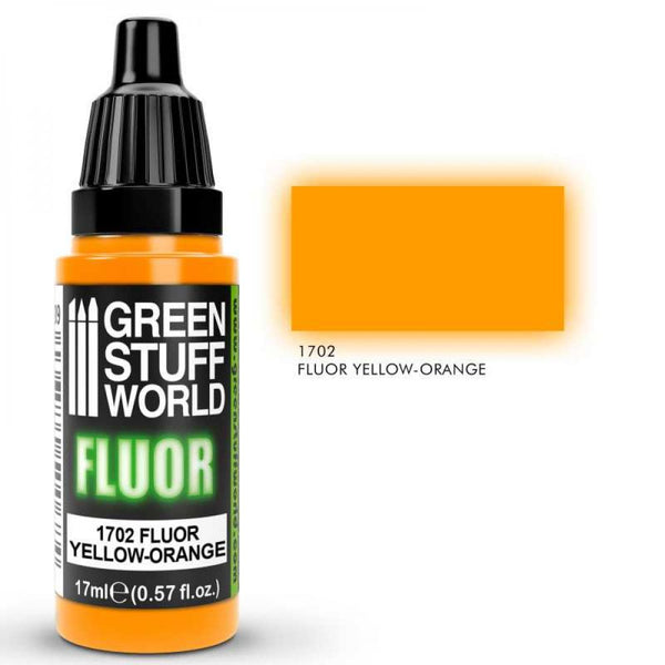 Peinture Fluor JAUNE-ORANGE