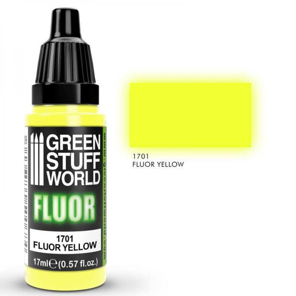 Peinture Fluor JAUNE