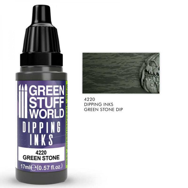 Peintures Dipping ink 17 ml - Green Stone Dip