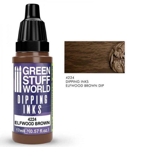 Peintures Dipping ink 17 ml - Elfwood Brown Dip