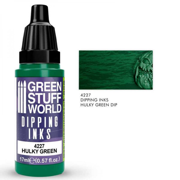 Peintures Dipping ink 17 ml - Hulky Green Dip