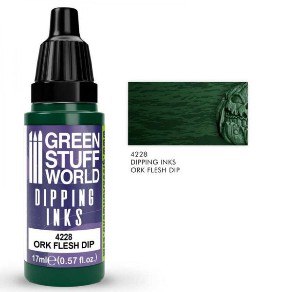 Peintures Dipping ink 17 ml - Ork Flesh Dip