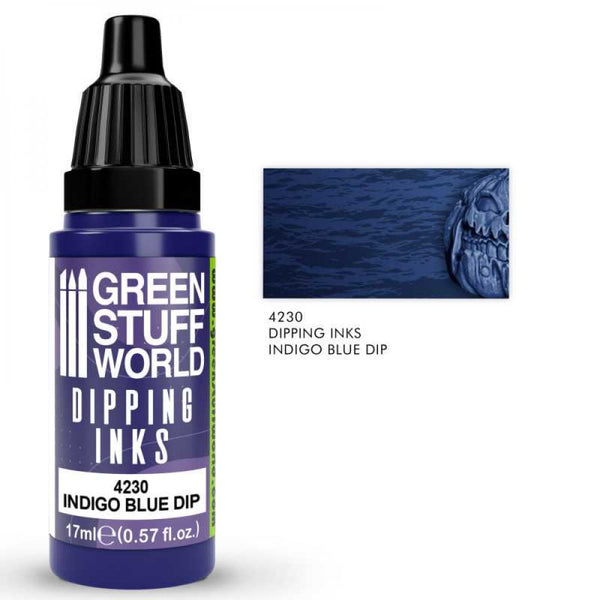 Peintures Dipping ink 17 ml - Indigo Blue Dip