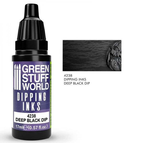 Peintures Dipping ink 17 ml - Deep Black Dip