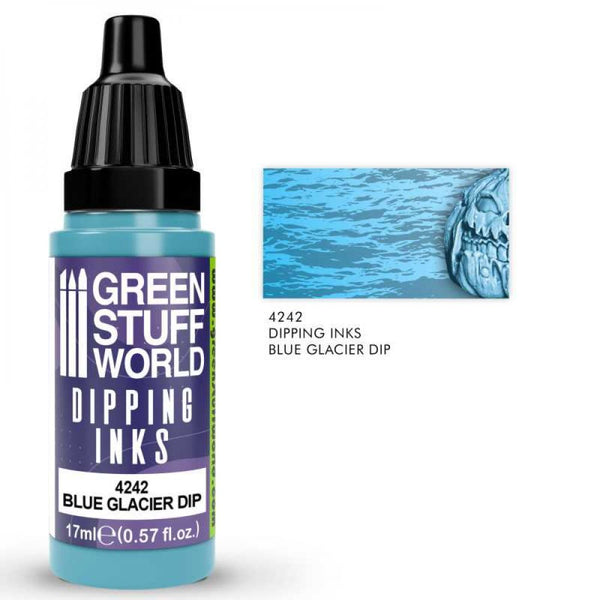 Peintures Dipping ink 17 ml - Blue Glacier Dip