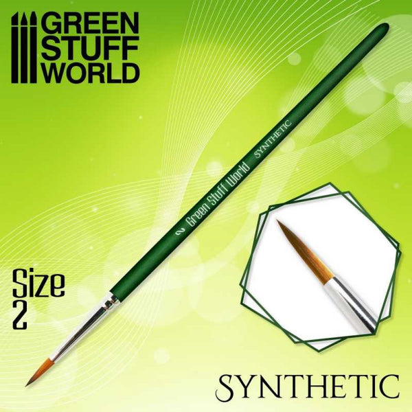 GREEN SERIES Pinceau Synthétique - 2