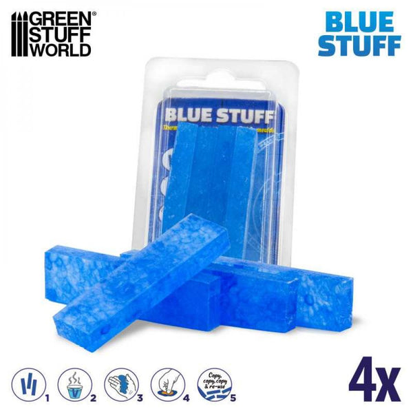 Plastique Blue Stuff 4 barres