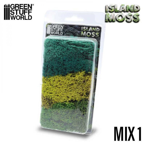 Mousse d'Islande - Mélange Vertes