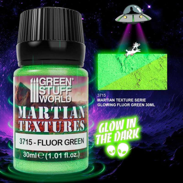 Pates Texturées - Martienne - Fluor Vert 30ml