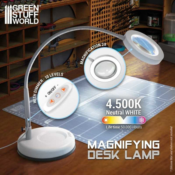 Lampe loupe - Faded White
