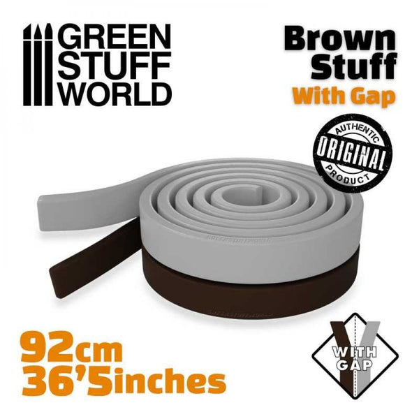 Résine Marron en bande 92 cm - 36.5 pouces AVEC SEPARATION