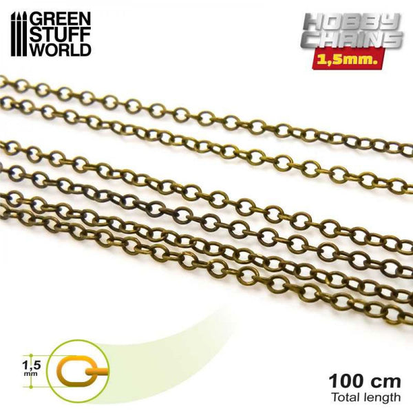 Chaine de Modelisme 1.5 mm - 1 mètre complète